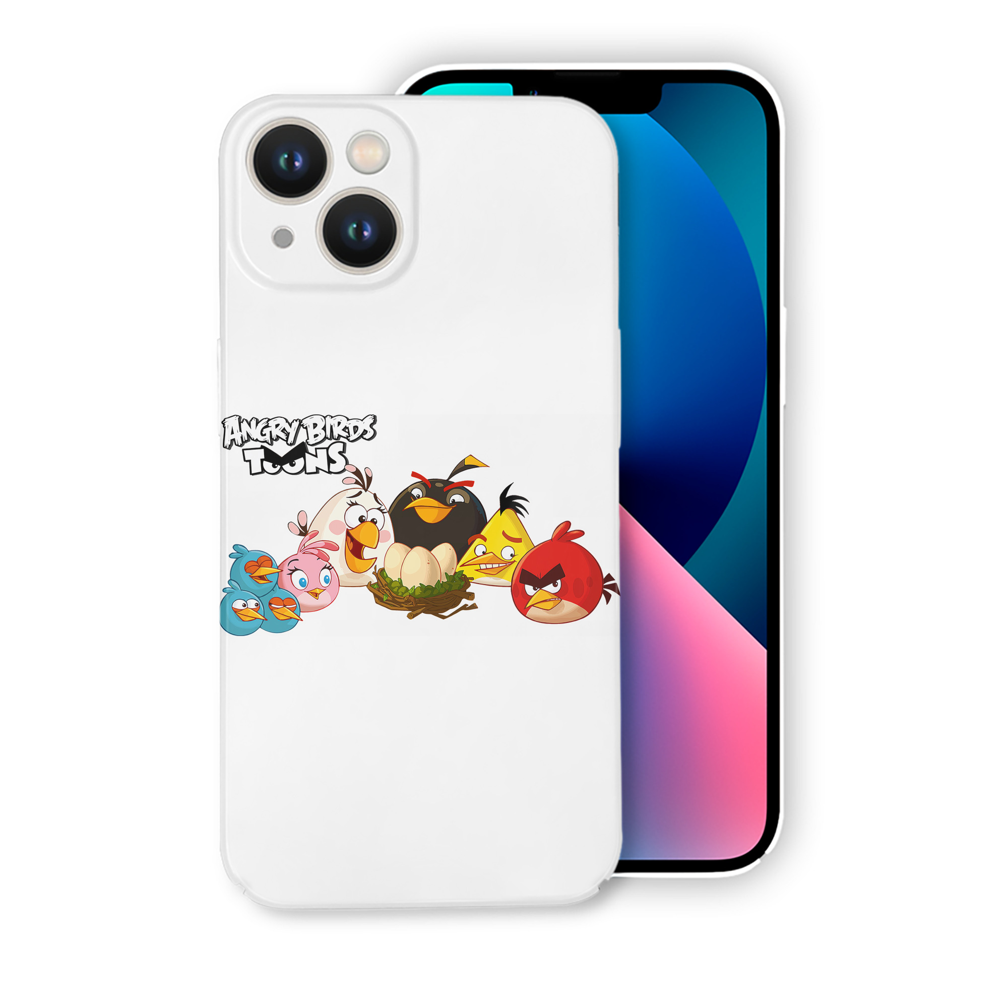 （画像用） Angry Birds アングリーバード 【iPhone 14シリーズ対応】ハードケース